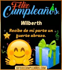 Feliz Cumpleaños gif Wilberth